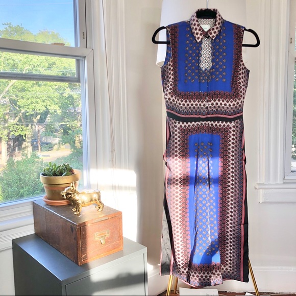 ASOS Culotte Jumpsuit In Scarf Print - Picture 7 of 7